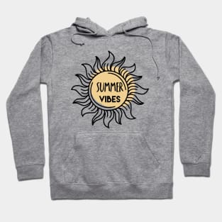 Summer vibes sun Hoodie